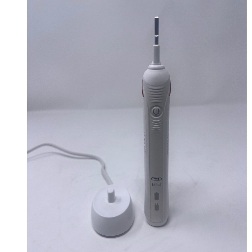 Braun Oral-B Pro Care Electric Toothbrush 3756 with Charger Station Base White